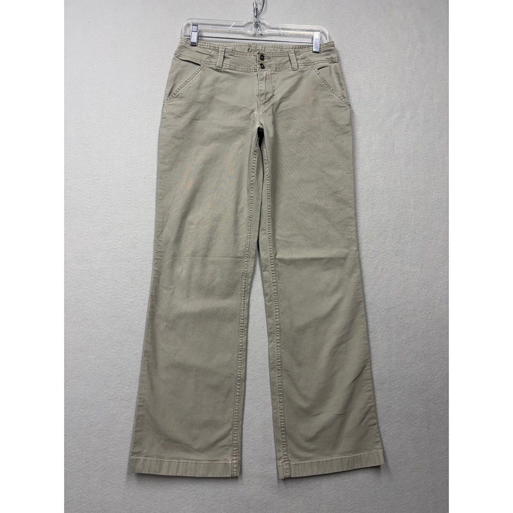Columbia Pants Womens 4 Regular Gray Straight Leg Stretch Outdoor Hiking